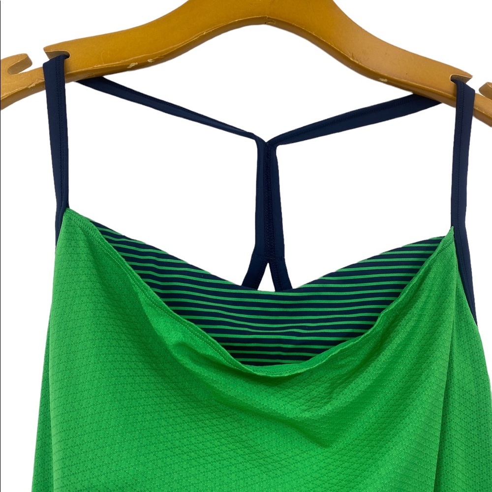 💕SALE💕 Lululemon Green Blue Y Scoop Neck Tank Top - Picture 3 of 7